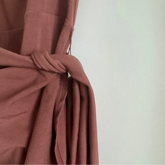 Aritzia Wilfred Saturn Mini Wrap Dress small - Picture 4 of 9